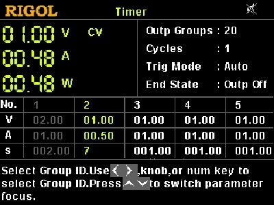Rigol TIMER-DP700
