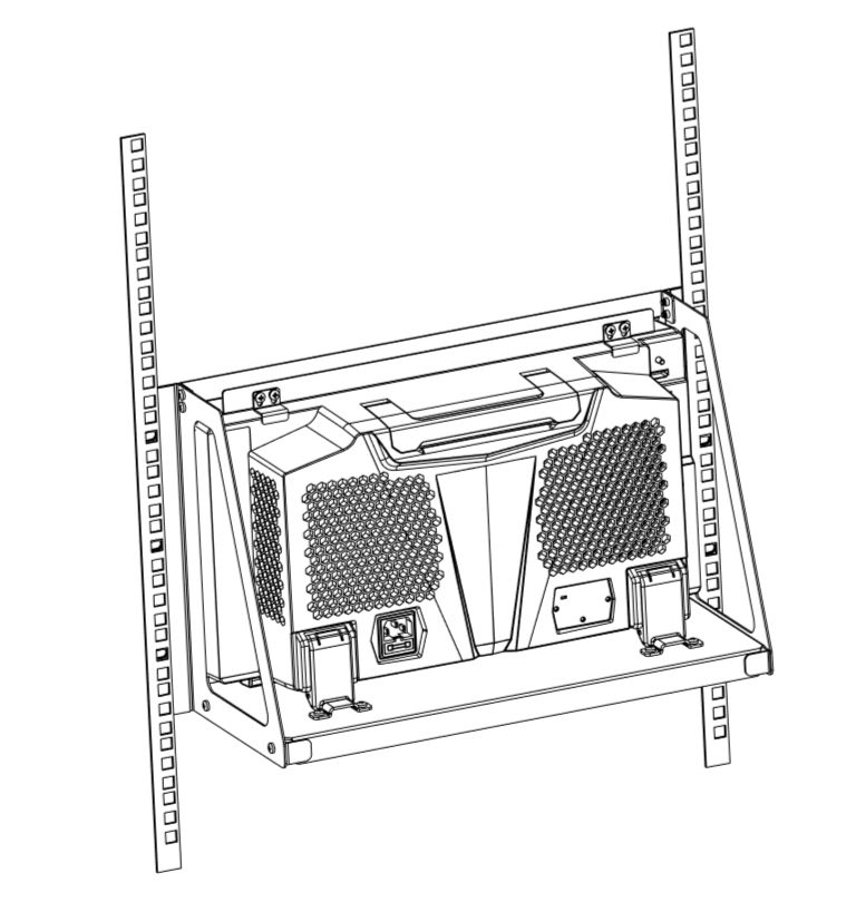 Rigol RM6041 Rack Mounting Kit for RSA5000, RSA3000 and DS/MSO7000