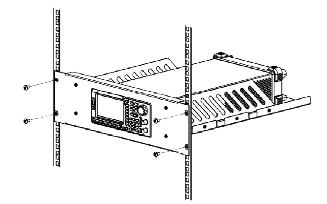 Rigol RM-DG5000 19” Rackmount Kit Rigol RM-DG5000 Räkkikehikko DG5000-sarjan funktiogeneraattoreille - Image 1