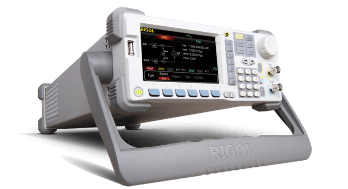 Rigol DG5102 Funktiogeneraattori /vapaan aaltomuodon generaattori 100MHz - Image 2