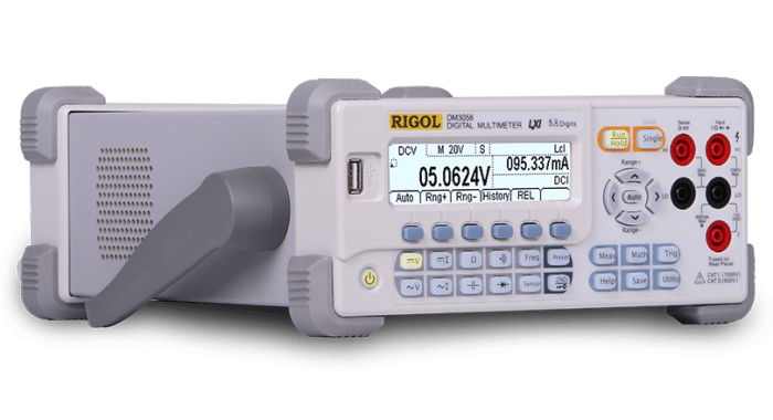 Rigol DM3058E 5½ numeron näyttötarkkuuden digitaalinen pöytäyleismittari - Image 2