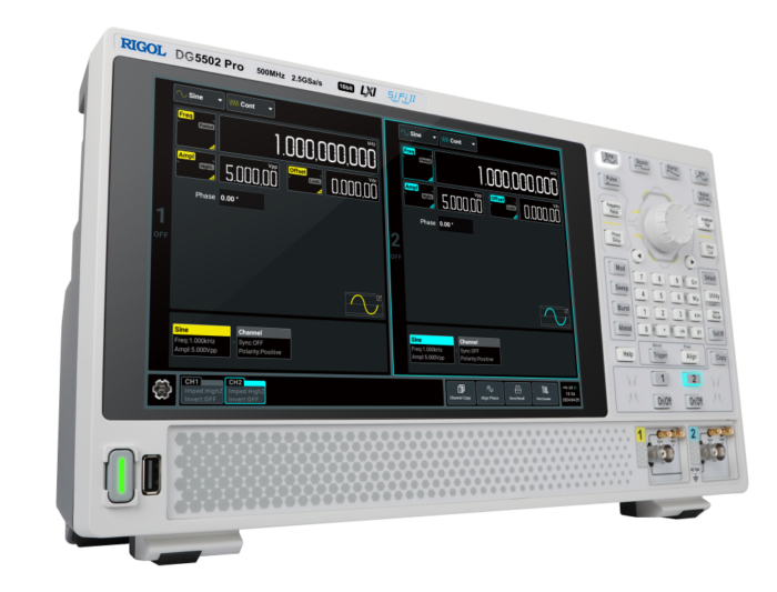 Rigol DG5254 Pro Funktiogeneraattori/vapaan aaltomuodon generaattori 250MHz - Image 2