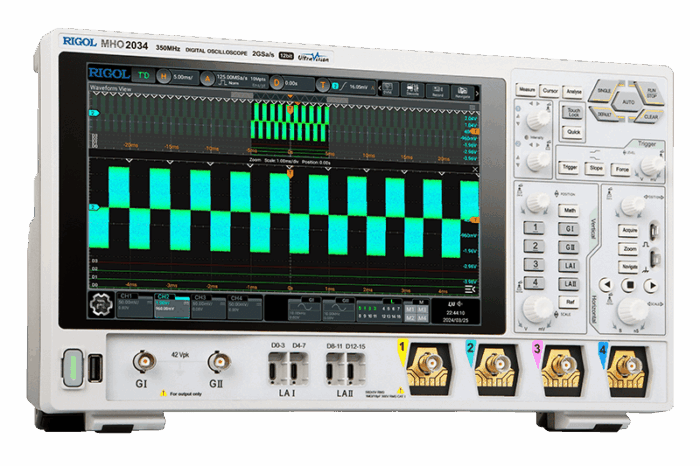 Rigol MHO2034 Digitaalinen oskilloskooppi 350MHz - Image 2