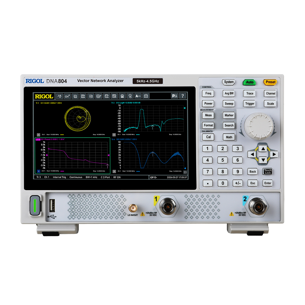Rigol DNA804 Rigol DNA804 Vektoripiirianalysaattori 5 kHz ~ 4,5 GHz - Image 1